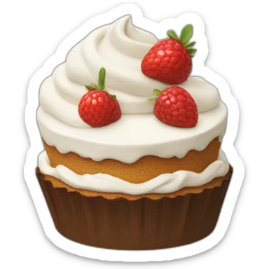 Mamie qui fait un gâteau sticker