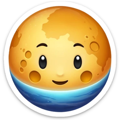 mercury planet sticker