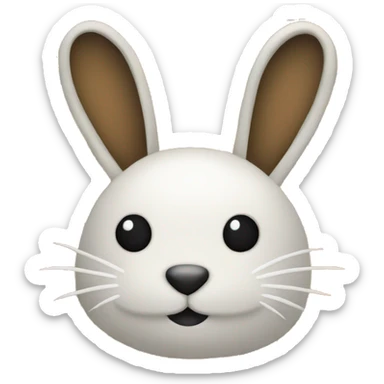 A bun grew on a small section of bamboo sticker