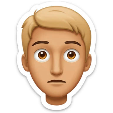 questionable face sticker