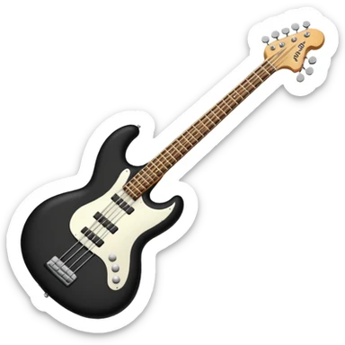create emoji gitar bass sire marcus sticker