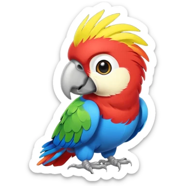 parrot sticker
