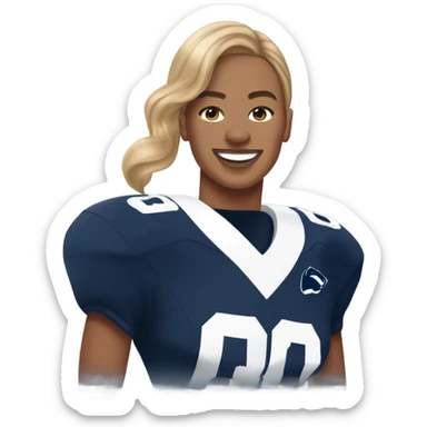 beyoncé penn state jersey sticker