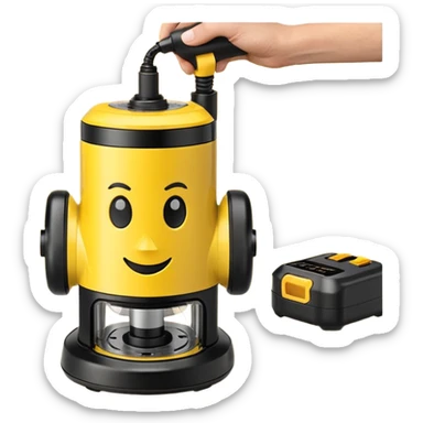 ONE+ 18V Cordless Compact Fixed Base Router emoji style  sticker