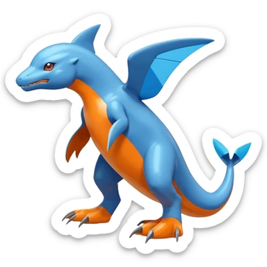 Helioptile-Miraidon-Pokémon, full body sticker