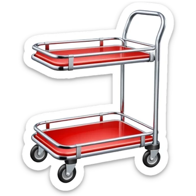 hotel loppy luggage trolley sticker