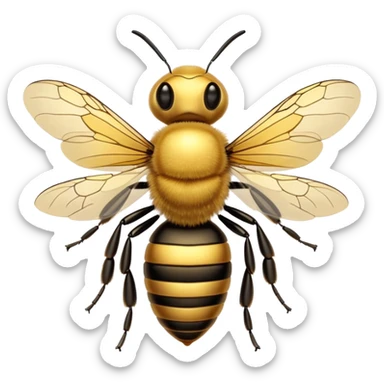 queen bee sticker