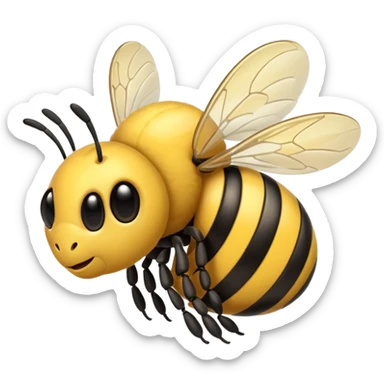 honeybee sticker