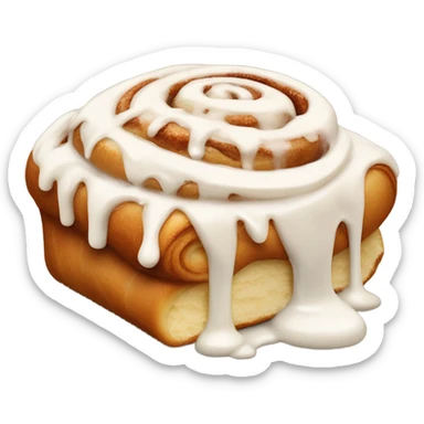 Cinnamon roll sticker