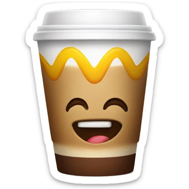 McDonald’s coffee sticker