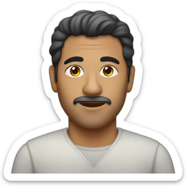 Tunisian man sticker