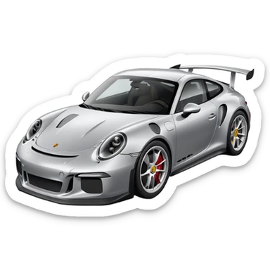 Porsche 911 gt3 sticker