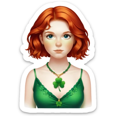 Clover Charm sticker
