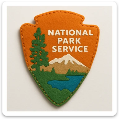 national park service sticker