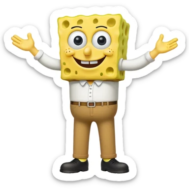 SpongeBob SquarePants 1999 sticker