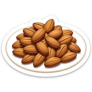 candied almonds sticker