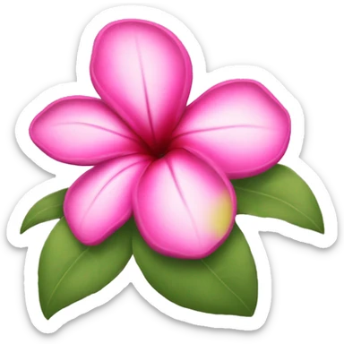 Hawaii flower  sticker