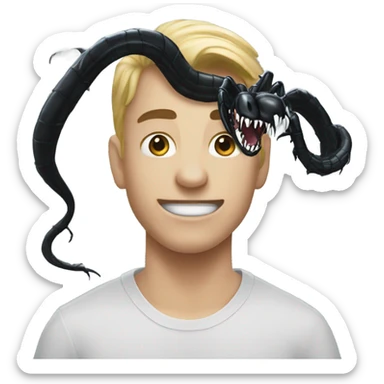 Venom symbiote sticker