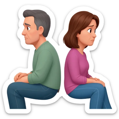 couples who are not sexually active, relationship was considered to be in jeopardy sticker