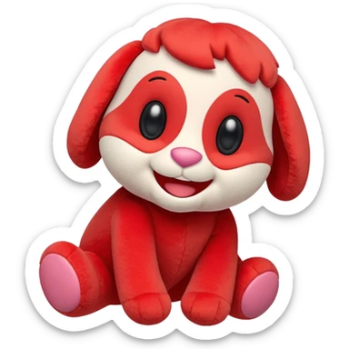 Poppy Playtime character sticker