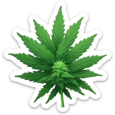 Granddaddy purple cannabis nugg sticker