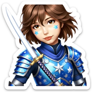 Celestial Samurai sticker