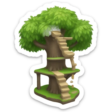 Cat tree tower  sticker