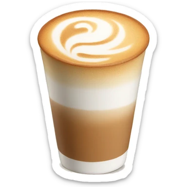 Chai latte sticker