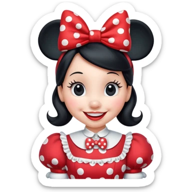 minnie mouse  sticker