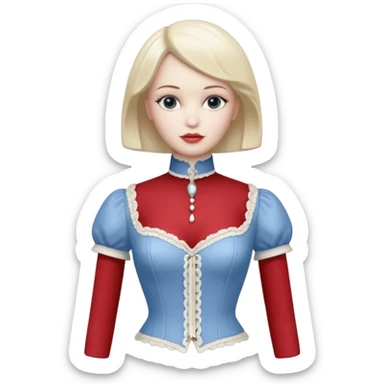 trailor doll mannequin torso  sticker