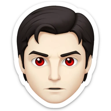 Damon Salvatore Vampire sticker