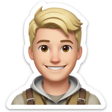 The fortnite streamer clix sticker