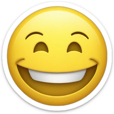 big smile-yellow sticker