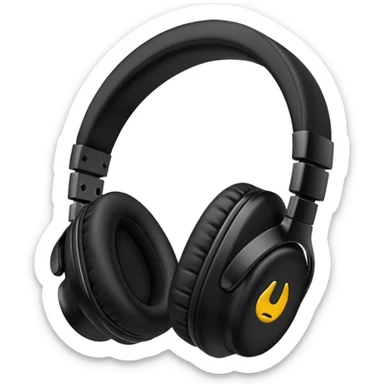 Headphones sticker