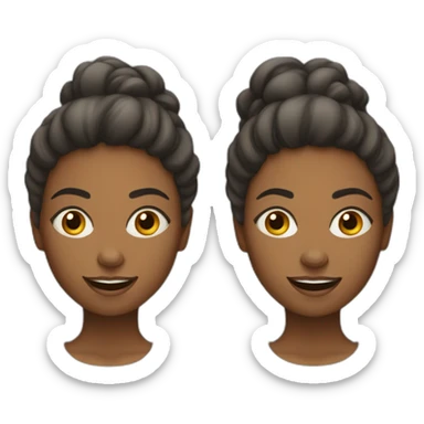 deux femmes qui dansent  sticker