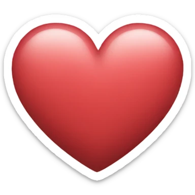 Heart sticker