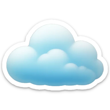 CLOUD sticker