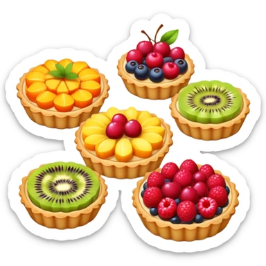 Delicious tarts  sticker