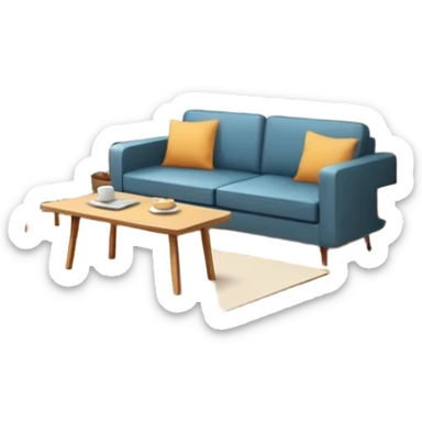 small apartment sticker