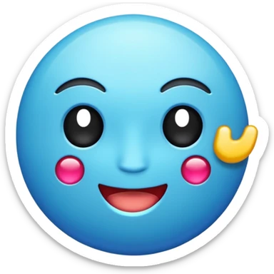 Crea un emoji de la verificación de tik tok con el bien  sticker