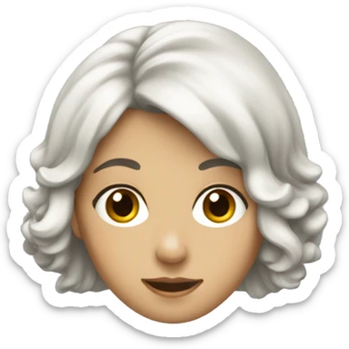 Ragazza delusa sticker