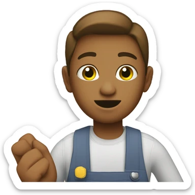 Retail worker bragging about making budget  sticker