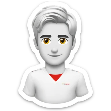 Charles leclerc’s 2024 f1 Ferrari number 16 sticker