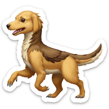 Utahraptor + Dog = sticker