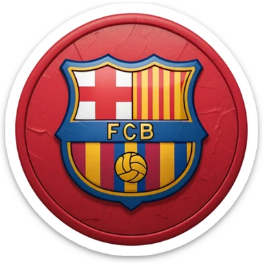 Escudo del Barcelona sticker
