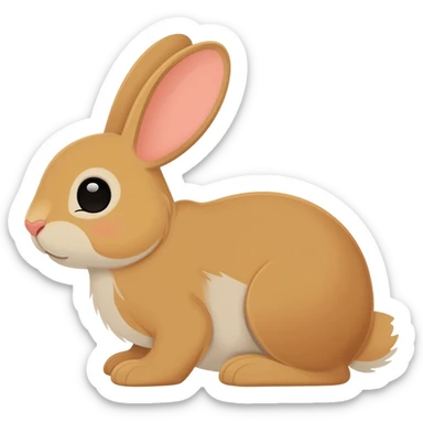Cute Jackrabbit sticker
