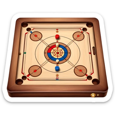 Carrom sticker
