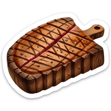 bistec de carne como el de tom y jerry sticker