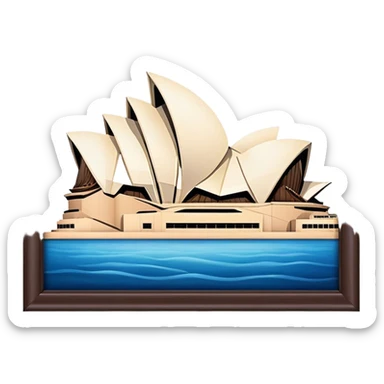 sydney opera house sticker