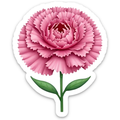 carnation simple sticker